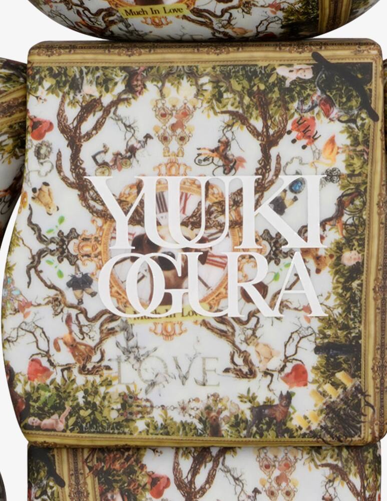 rinascente Medicom Toy Bearbrick 400% Yuuki Ogura Much in Love 2-pack