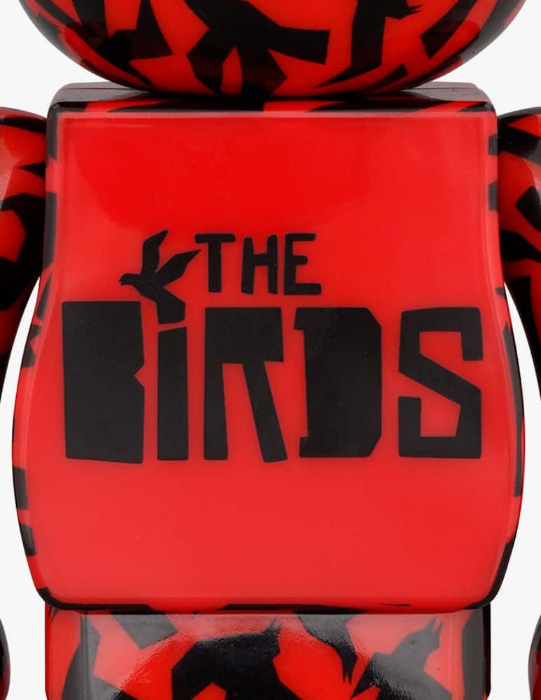 rinascente Medicom Toy Bearbrick 400% Alfred Hitchcock The Birds 2-pack