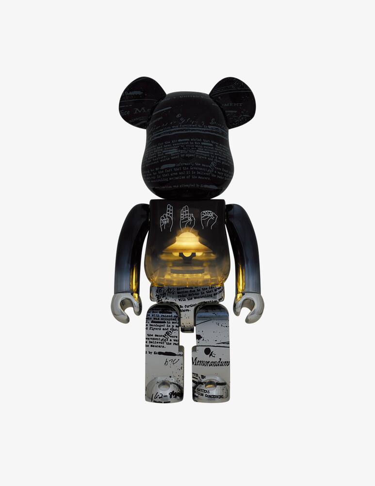 rinascente Medicom Toy Bearbrick 1000% U.F.O. 2nd Version w/ light
