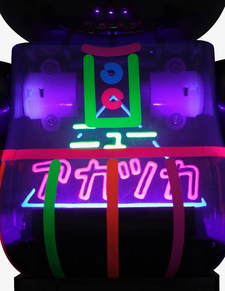 rinascente Medicom Toy Bearbrick 400% New Akatsuka Bakabon's Papa w/ light 2-pack