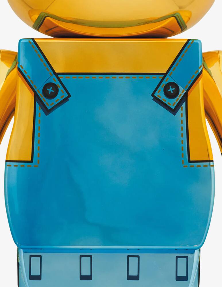 rinascente Medicom Toy Bearbrick 1000% Minions Kevin Chrome Vers