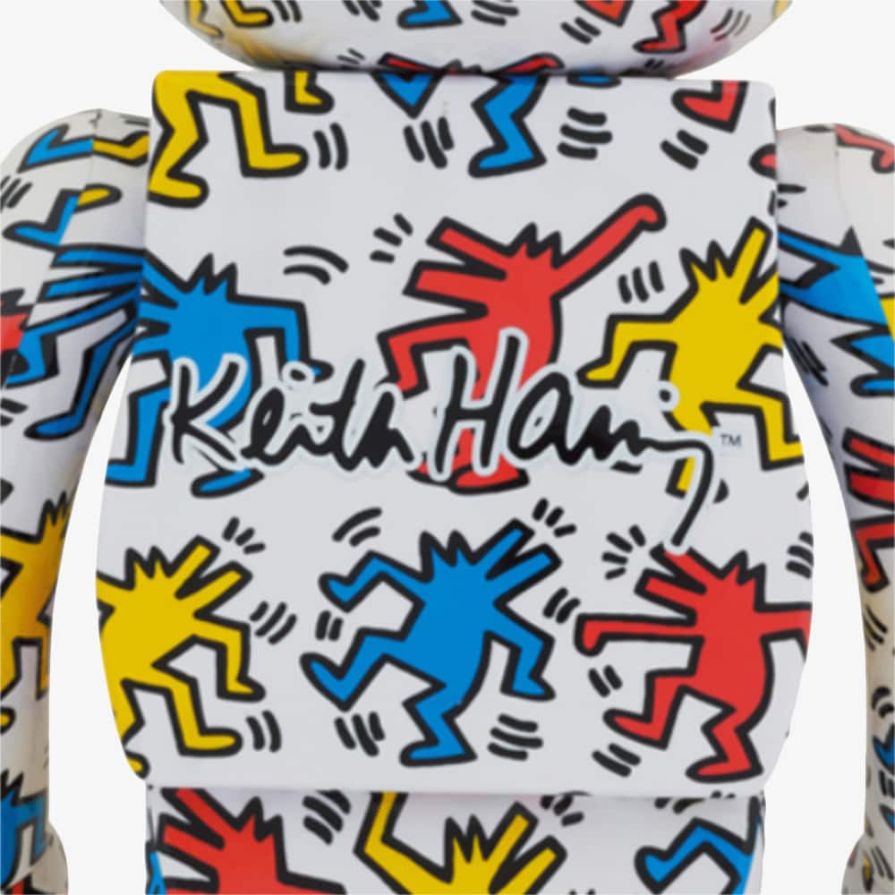 Medicom Toy Bearbrick 1000% Keith Haring #9 - immagine 2 Medicom Toy Bearbrick 1000% Keith Haring #9 - immagine 2