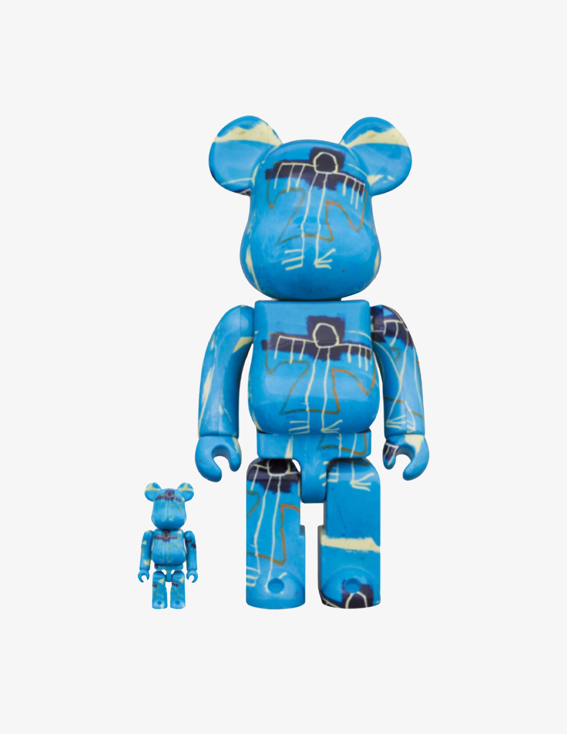 Shop Medicom Toy Bearbrick 100% 400% Jean Michel Basquiat #9