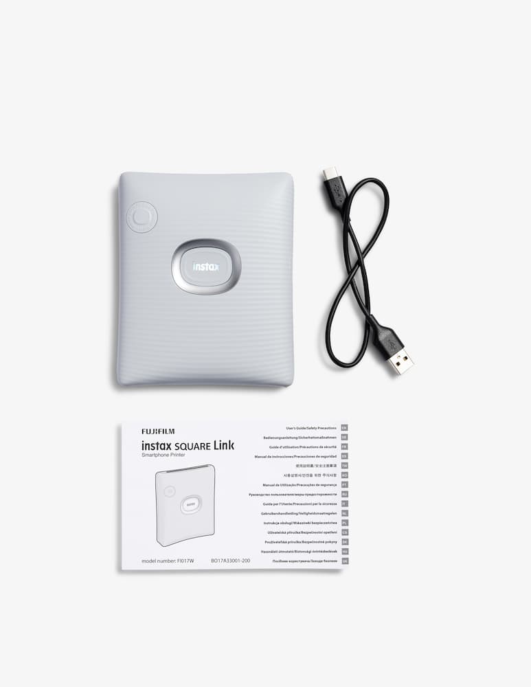 Fujifilm Instax Square Link Stampante Smartphone Sviluppo Istantaneo - immagine 3 Fujifilm Instax Square Link Stampante Smartphone Sviluppo Istantaneo - immagine 3