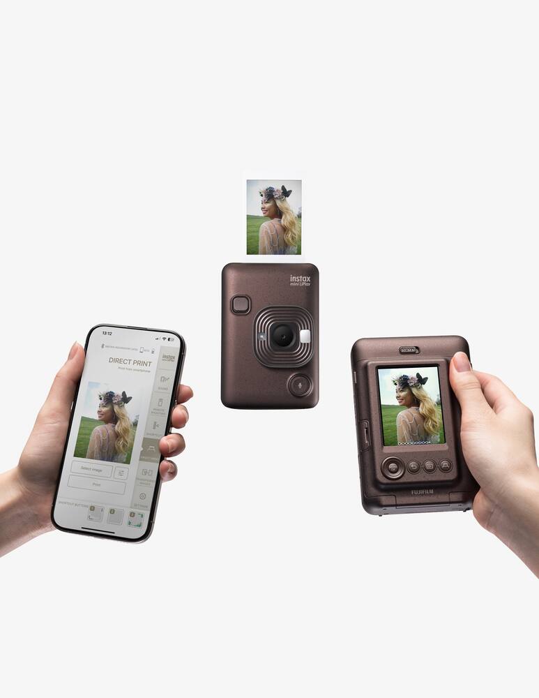 rinascente Fujifilm Instax Mini Liplay Usbc Fotocamera Ibrida&Stampante Smartph.