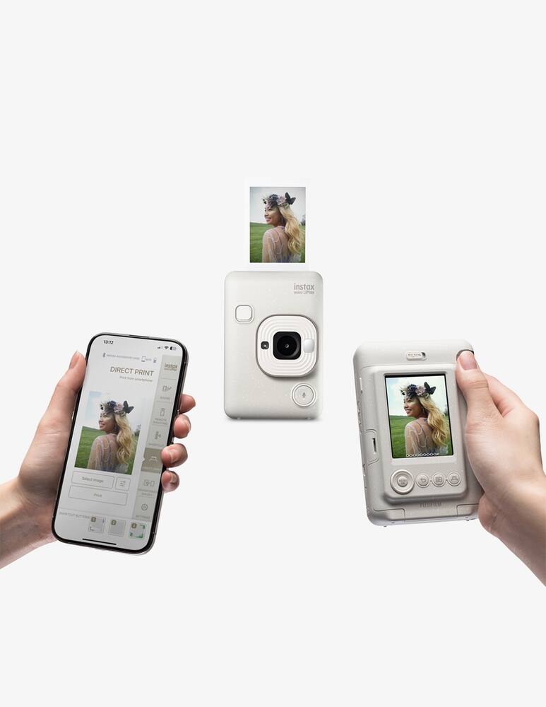 rinascente Fujifilm Instax Mini Usbc Hybrid Instant Camera&Smartphone Printer