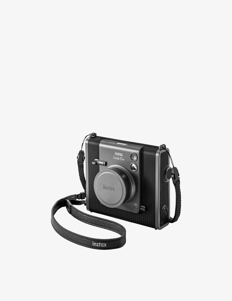 rinascente Fujifilm Wide Evo, Black - Hybrid instant camera & Smartphone printer