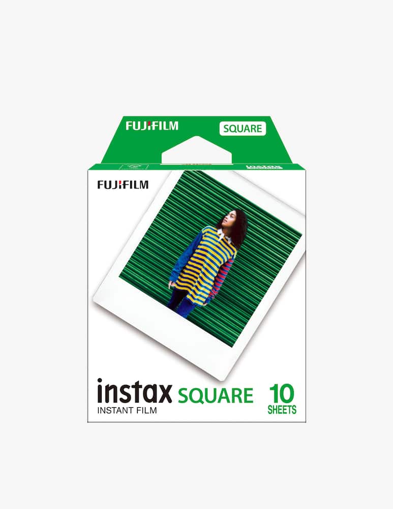 rinascente Fujifilm Square Film Instant Film Square Format10 Sheets Photo  White Border