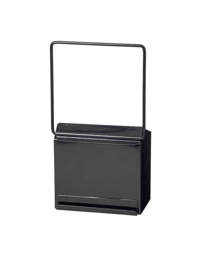 RELY+ Croce Da Parete Grande In Metallo – 35,5x25,4 Cm, Finitura Opaca Nera, Decorazione Religiosa Artigianale