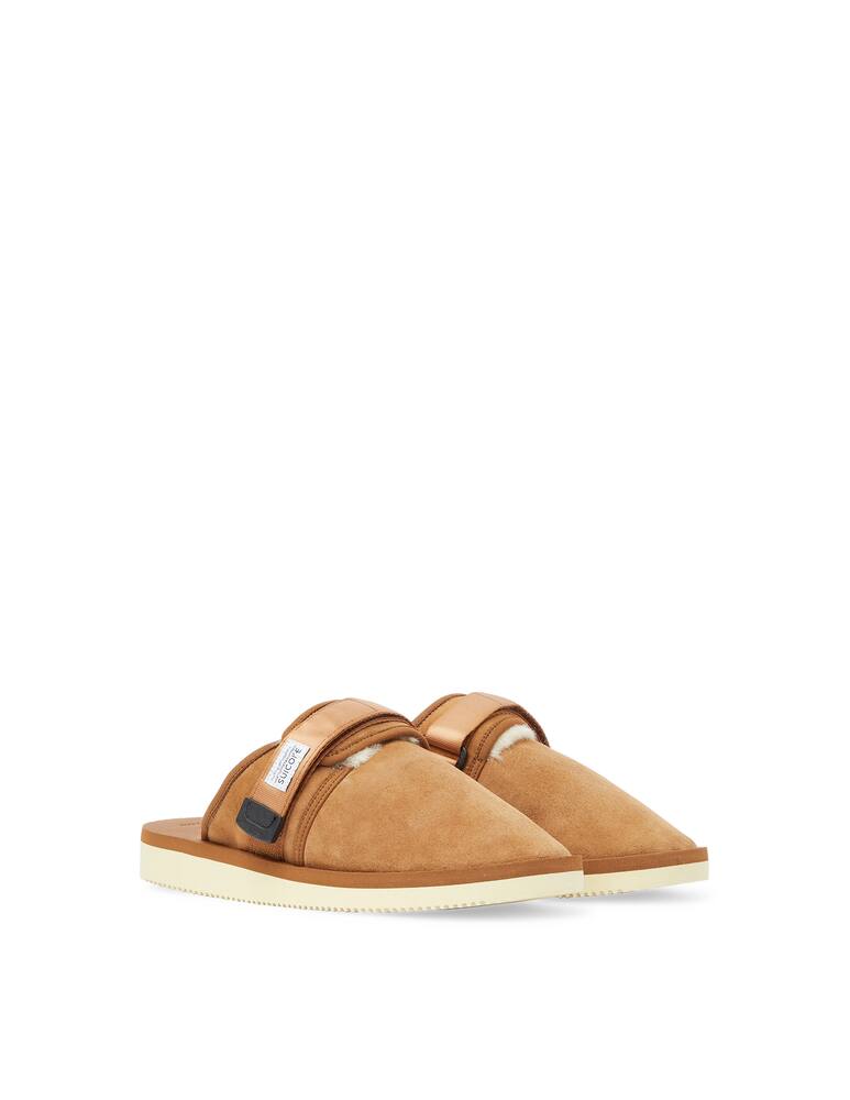 rinascente Suicoke Slipon zavo slipper int fur - Marrone