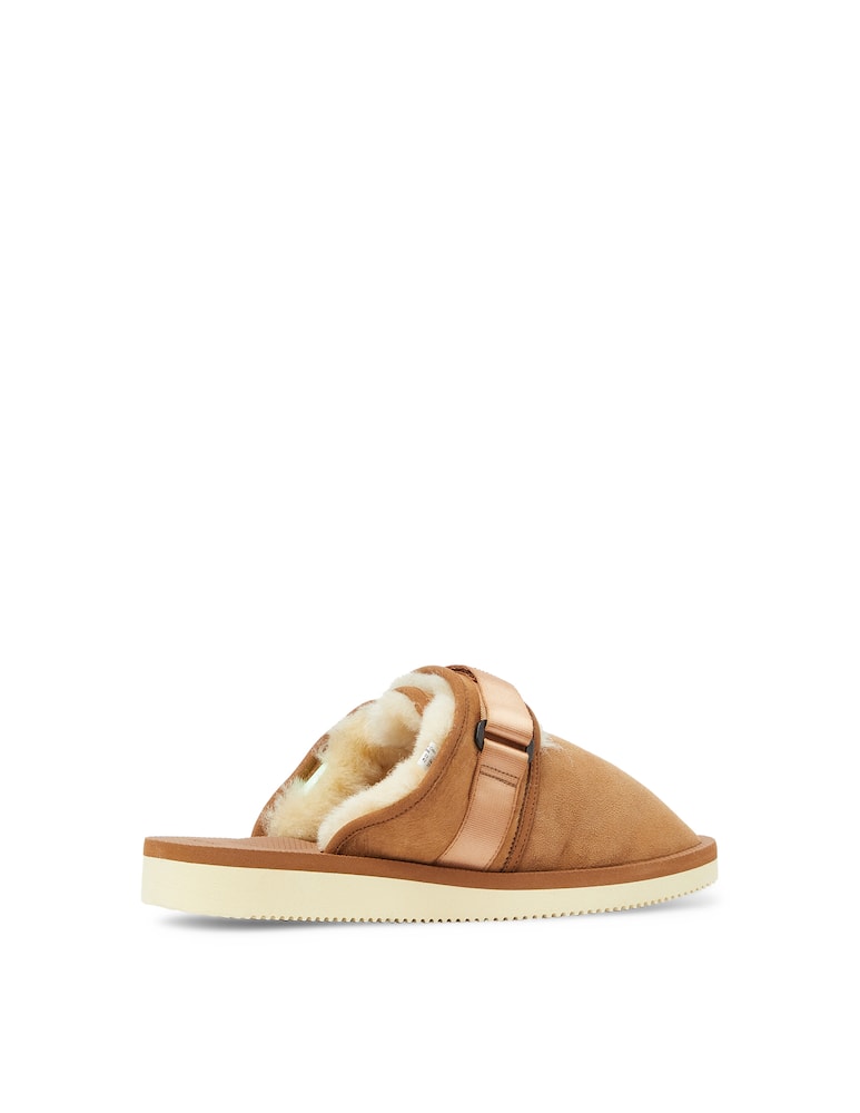 rinascente Suicoke Slipon zavo slipper int fur - Marrone