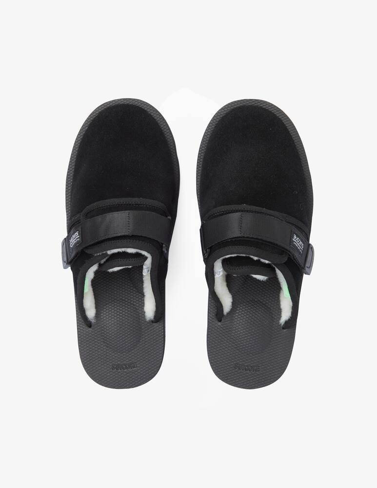 rinascente Suicoke Slipon zavo slipper int fur - Nero