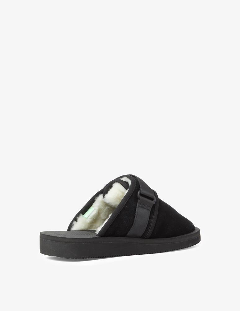 rinascente Suicoke Slipon zavo slipper int fur - Nero