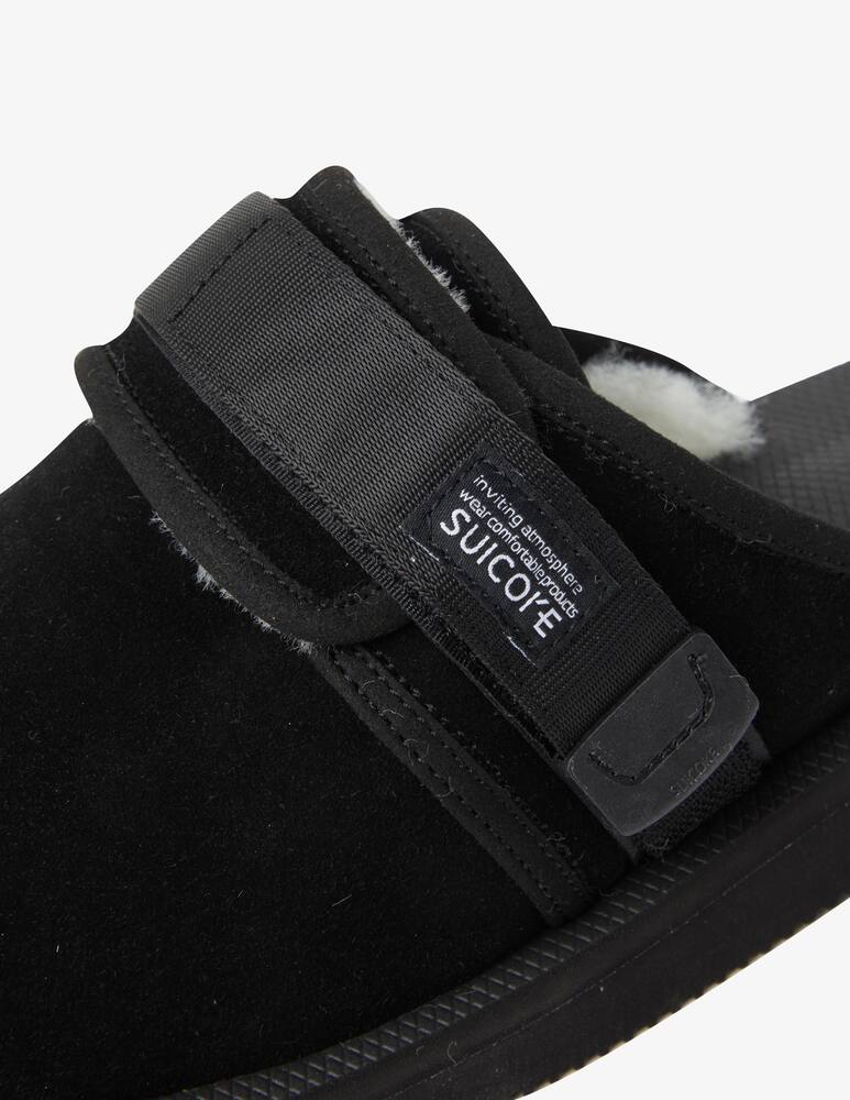 rinascente Suicoke Slipon zavo slipper int fur - Nero