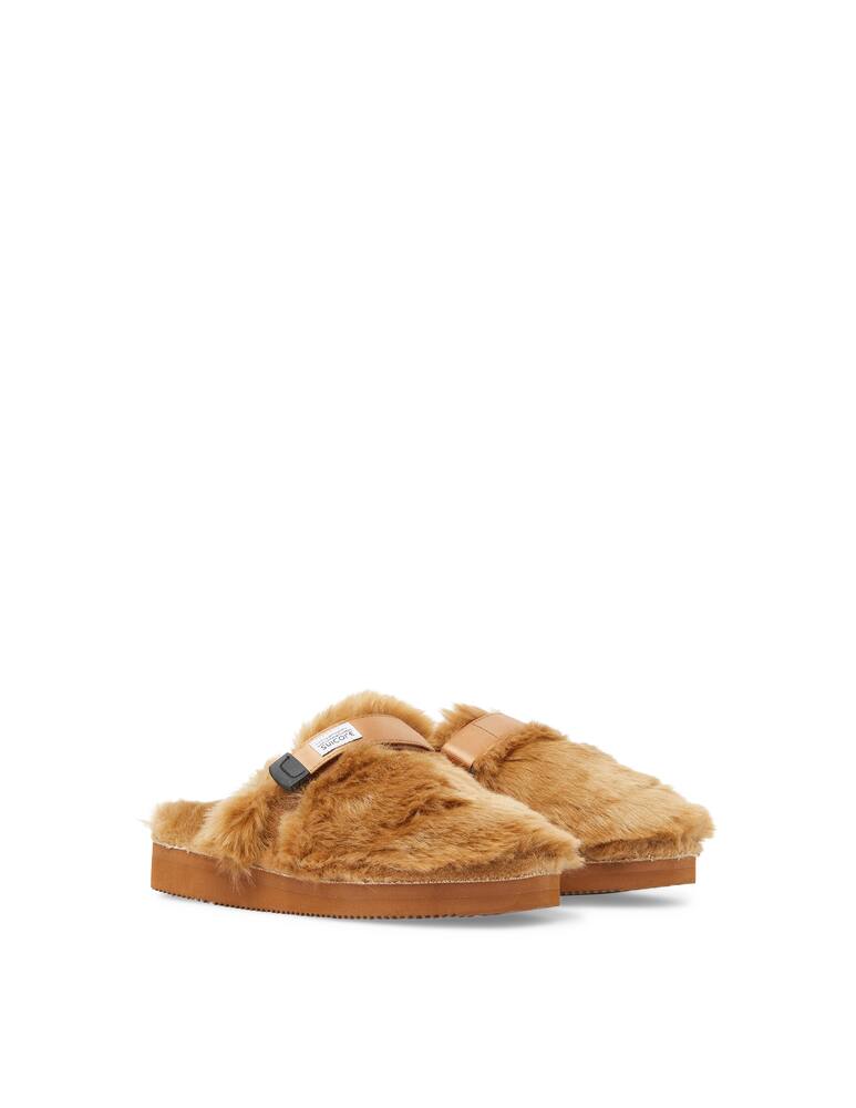 rinascente Suicoke Zavo faux fur slipper