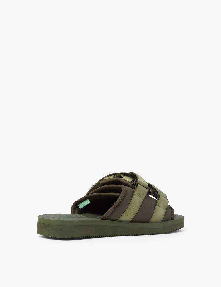 rinascente Suicoke Moto slides - olive