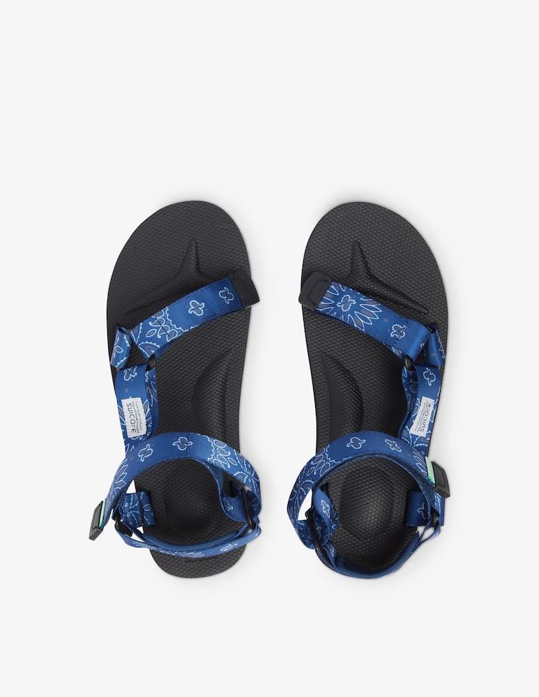 rinascente Suicoke Bandana depa sandals - blue