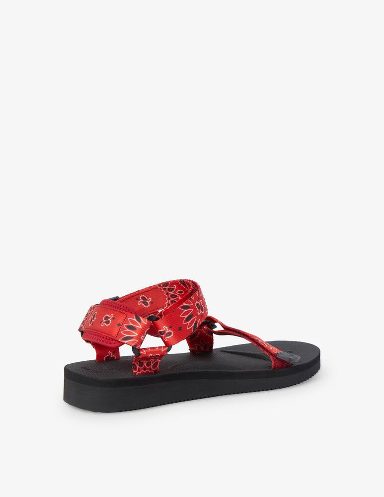 rinascente Suicoke Deba-ca flat sandals - red