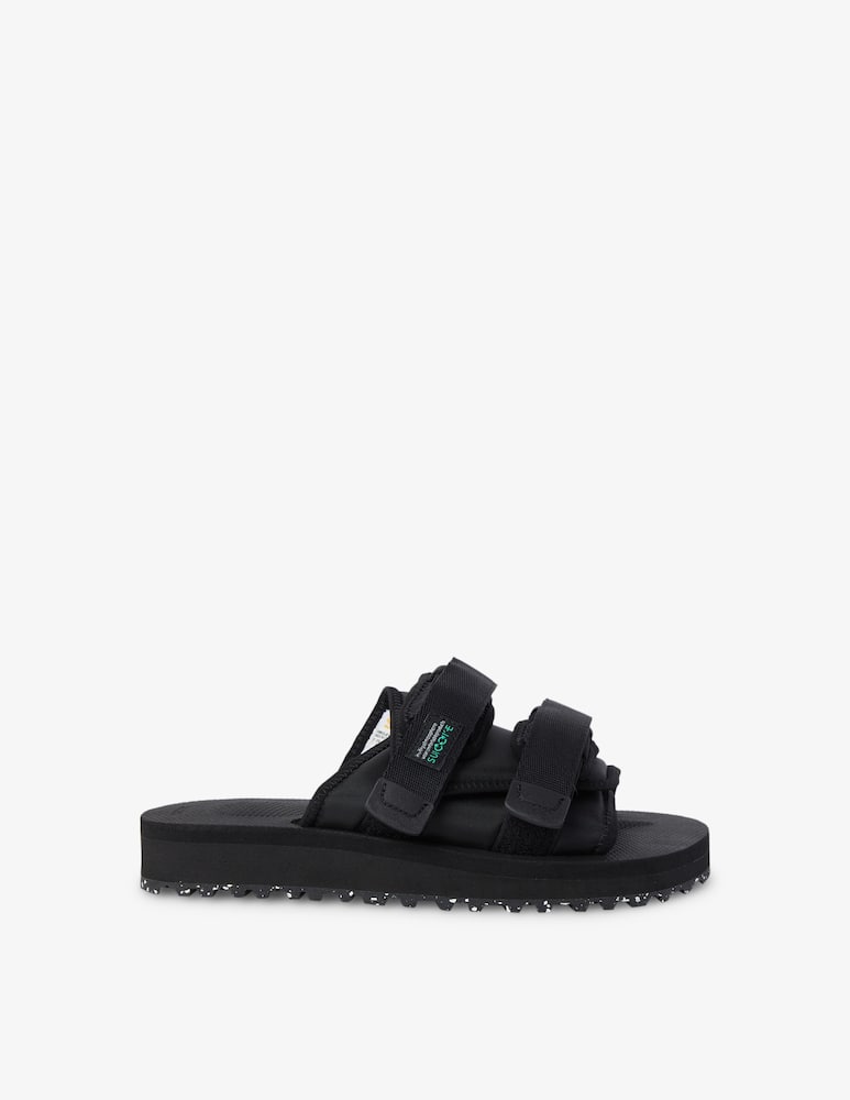 Suicoke Moto-cab flat sandals - black - picture 1