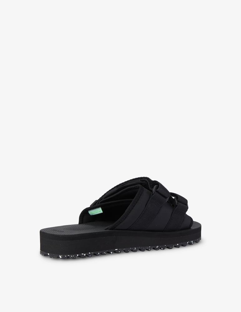 Suicoke Moto-cab flat sandals - black - picture 4