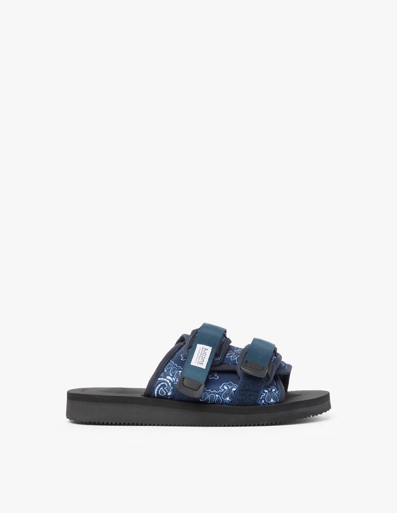 Suicoke Moto bandana slippers - blue - picture 1 Suicoke Moto bandana slippers - blue - picture 1