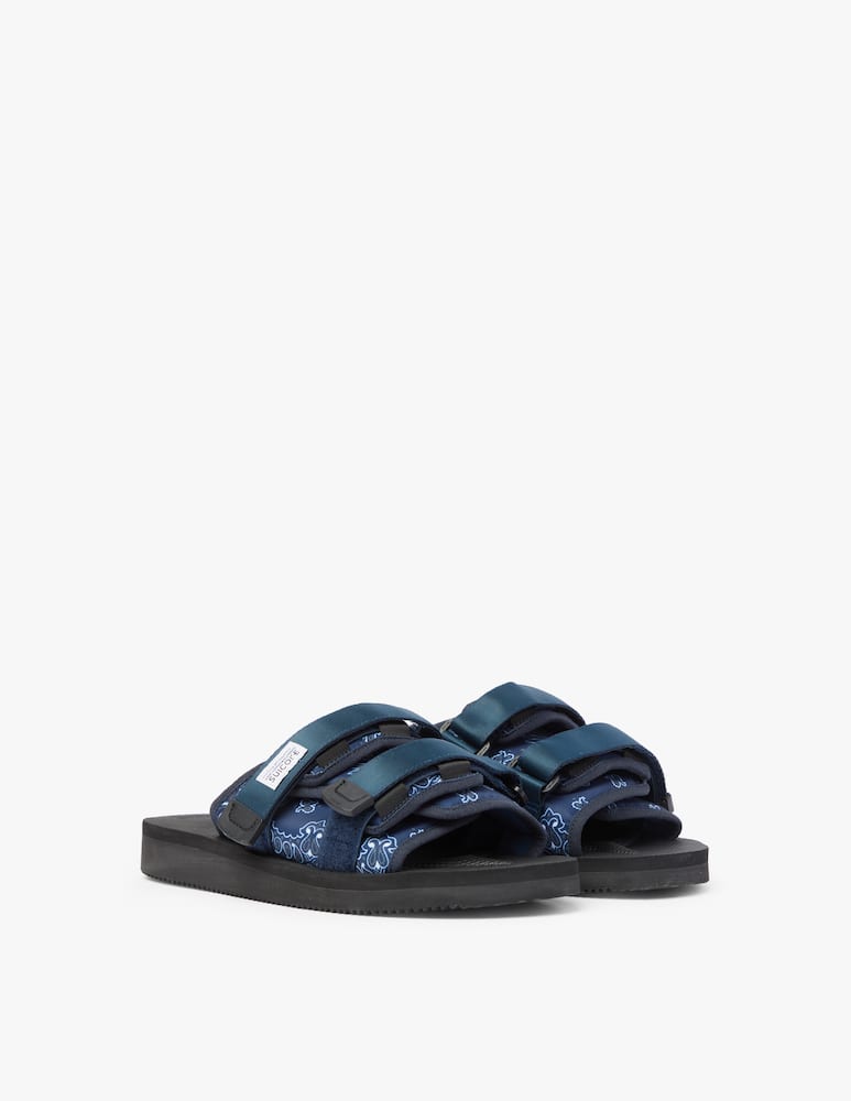 rinascente Suicoke Sandali moto bandana - blu