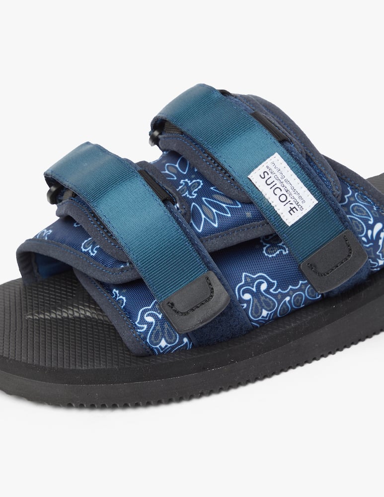 rinascente Suicoke Sandali moto bandana - blu