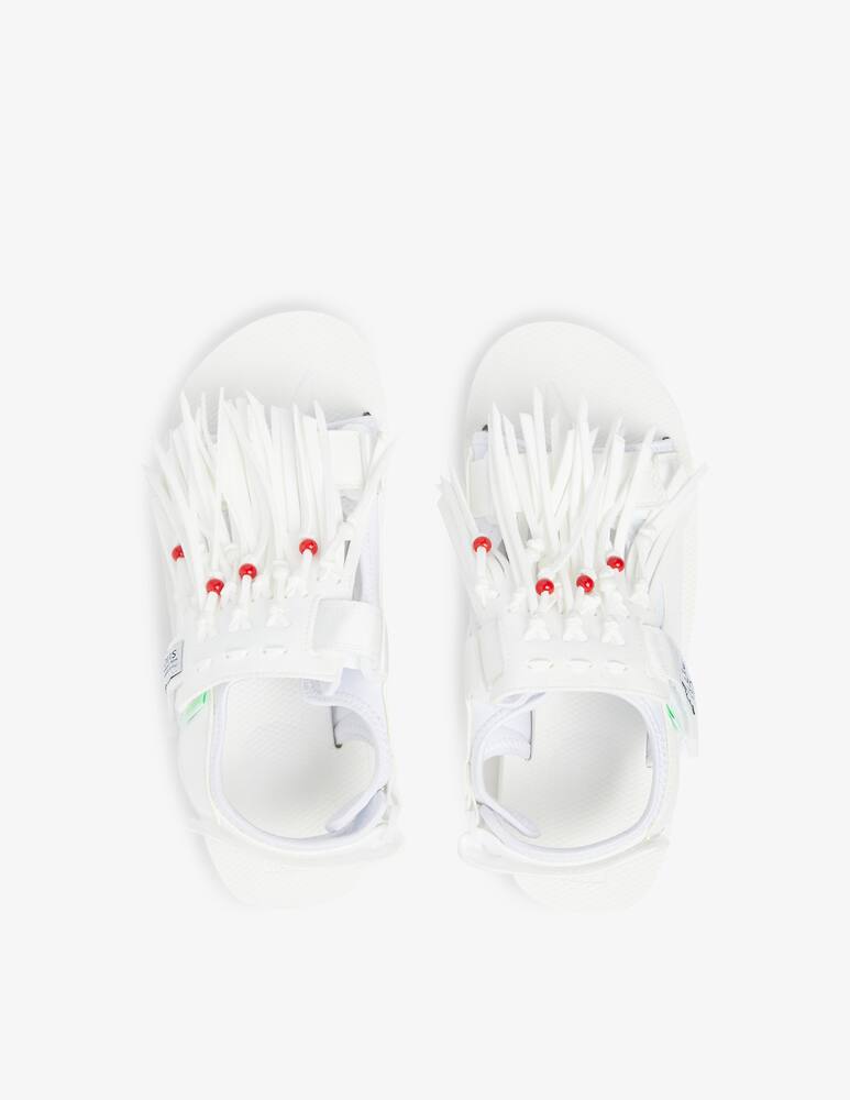 rinascente Suicoke Was 4ab fringes sandals - white