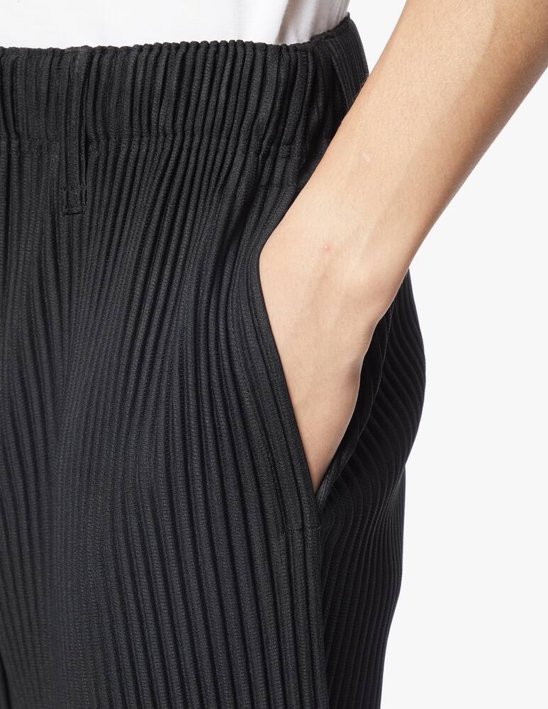 rinascente Issey Miyake Pantaloni in jersey plissettati - nero