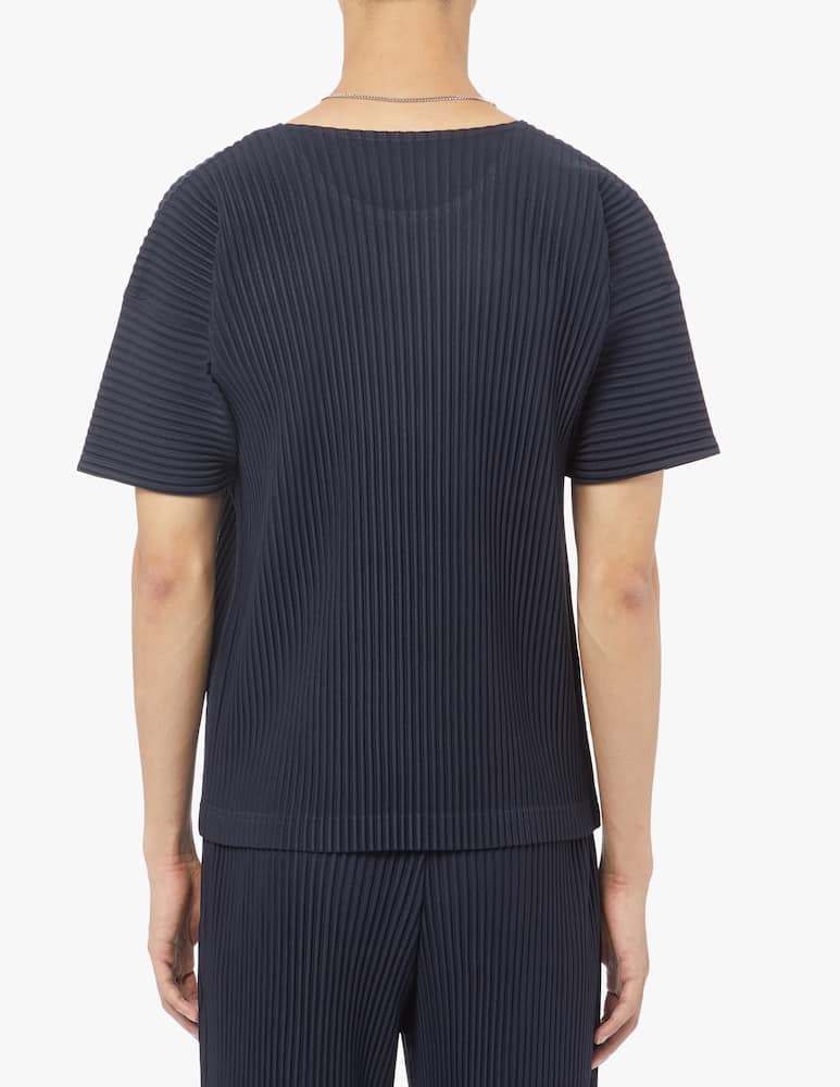 rinascente Issey Miyake Pleated basic t-shirt 