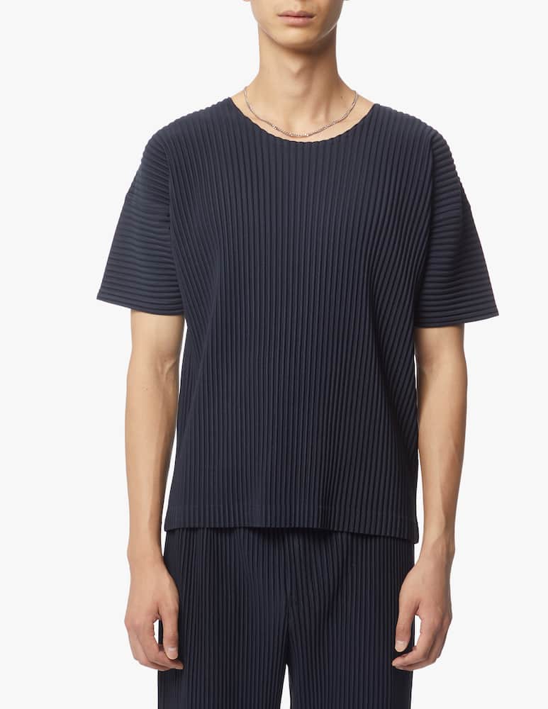 rinascente Issey Miyake Pleated basic t-shirt 
