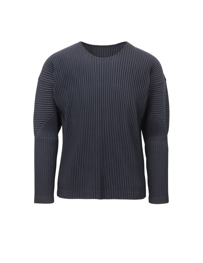 rinascente Issey Miyake Maglietta girocollo manica lunga basic plissettata