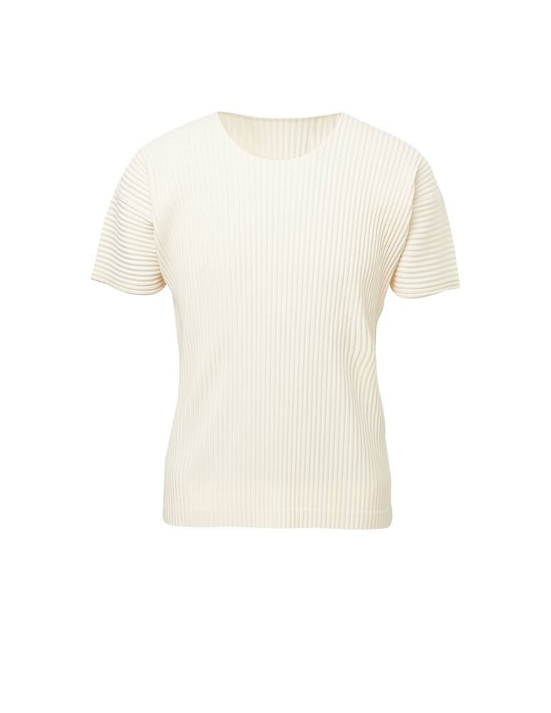 rinascente Issey Miyake Pleated april t-shirt - white
