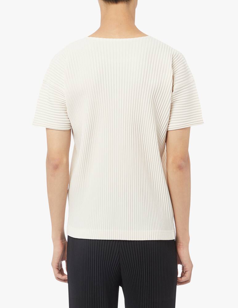 rinascente Issey Miyake Pleated april t-shirt - white