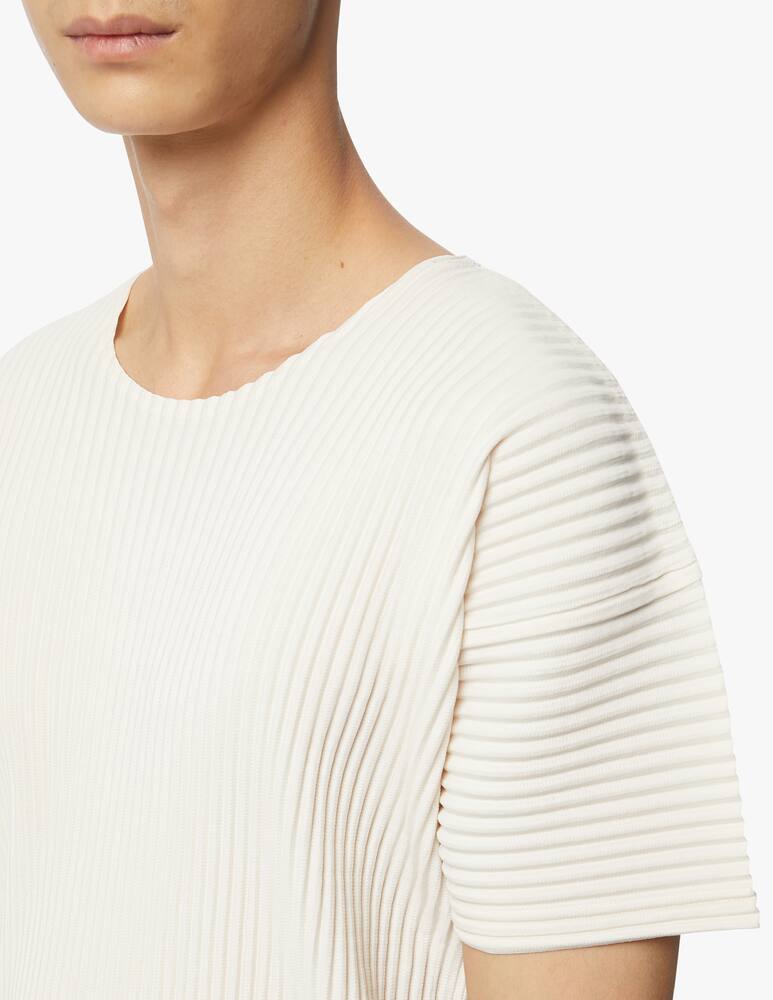 rinascente Issey Miyake Pleated april t-shirt - white