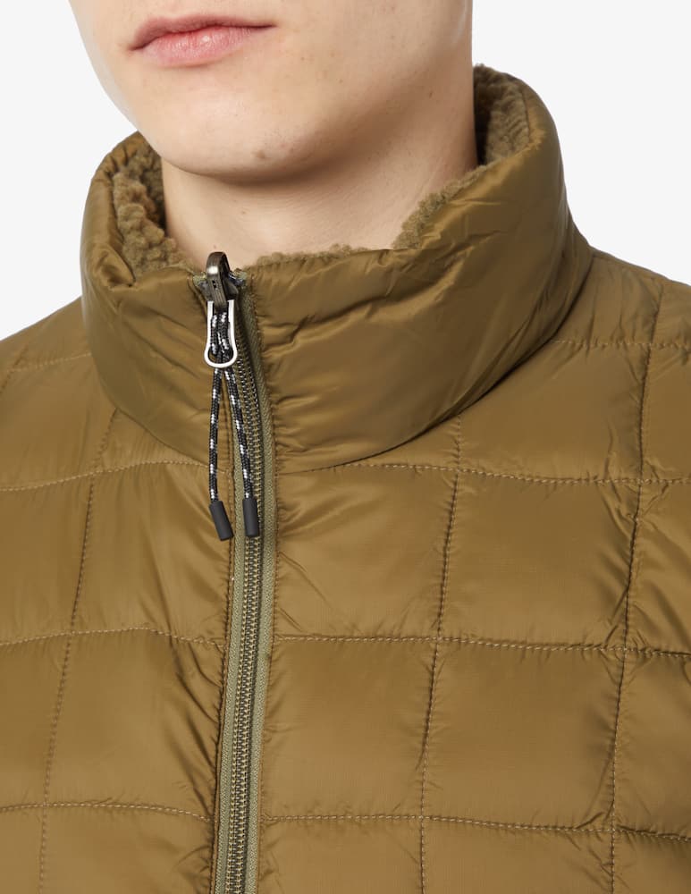 rinascente Taion Reversible boa vest