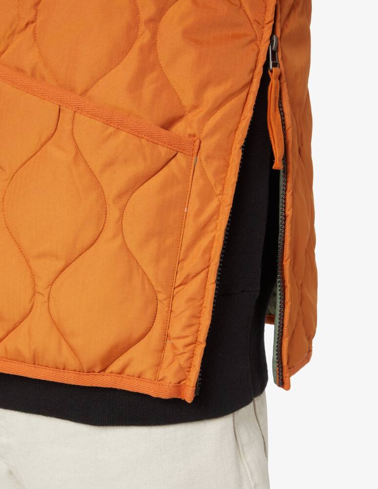 rinascente Taion Military zip v-neck jacket - Orange