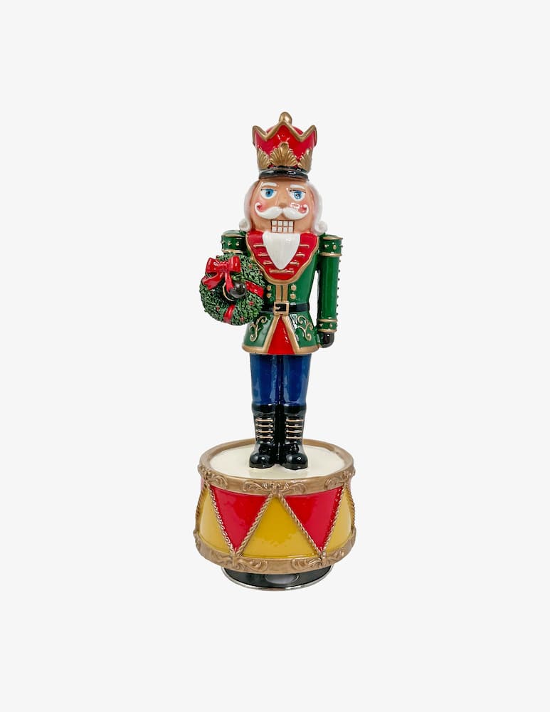 Shishi Carillon schiaccianoci con ghirlanda - immagine 1 Shishi Carillon schiaccianoci con ghirlanda - immagine 1