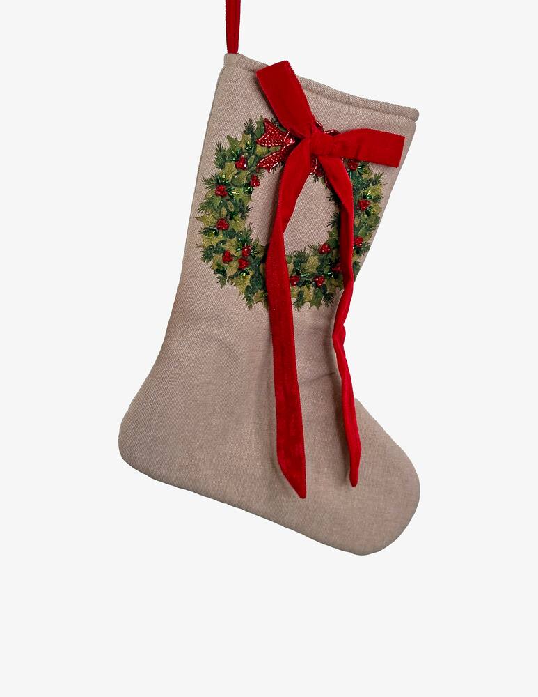 rinascente Shishi Calza con Ghirlanda e Fiocco