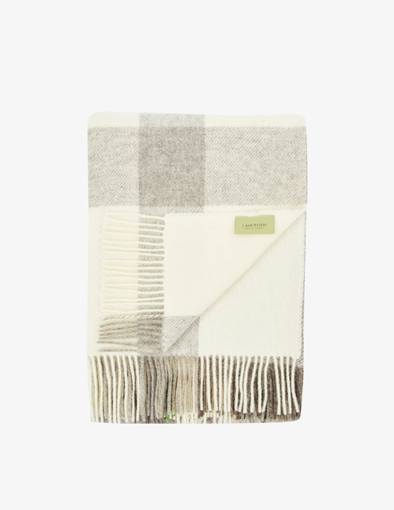 rinascente Lanerossi Plaid Natural - Verde