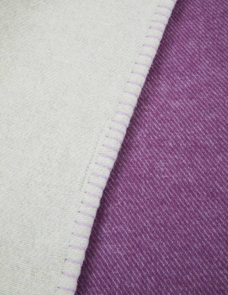 rinascente Lanerossi Metropolis Throw Mauve