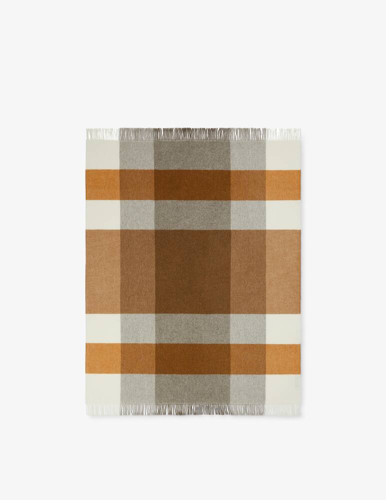 rinascente Lanerossi Uruguay Check Plaid Caramello