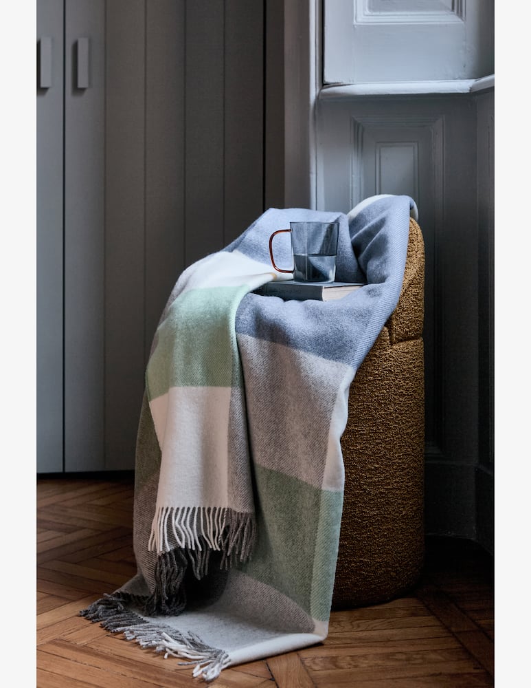 rinascente Lanerossi Uruguay Check Plaid Ottanio