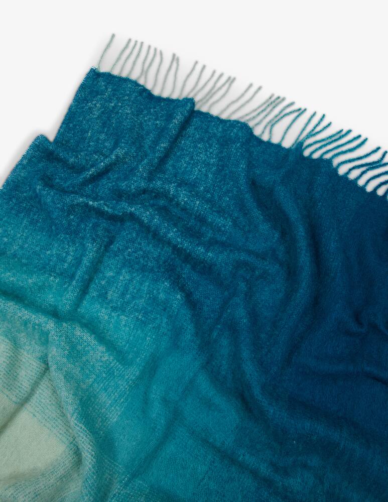 rinascente Lanerossi Degradè Throw Water Blue