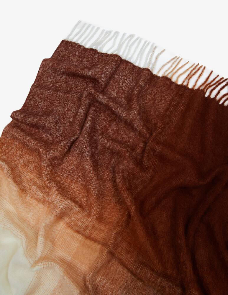 rinascente Lanerossi Degradè Throw Terra