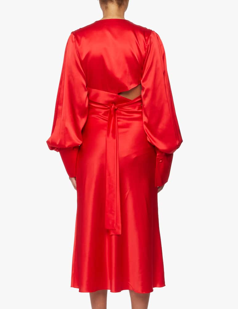 rinascente Materiel Vestito incrociato in seta