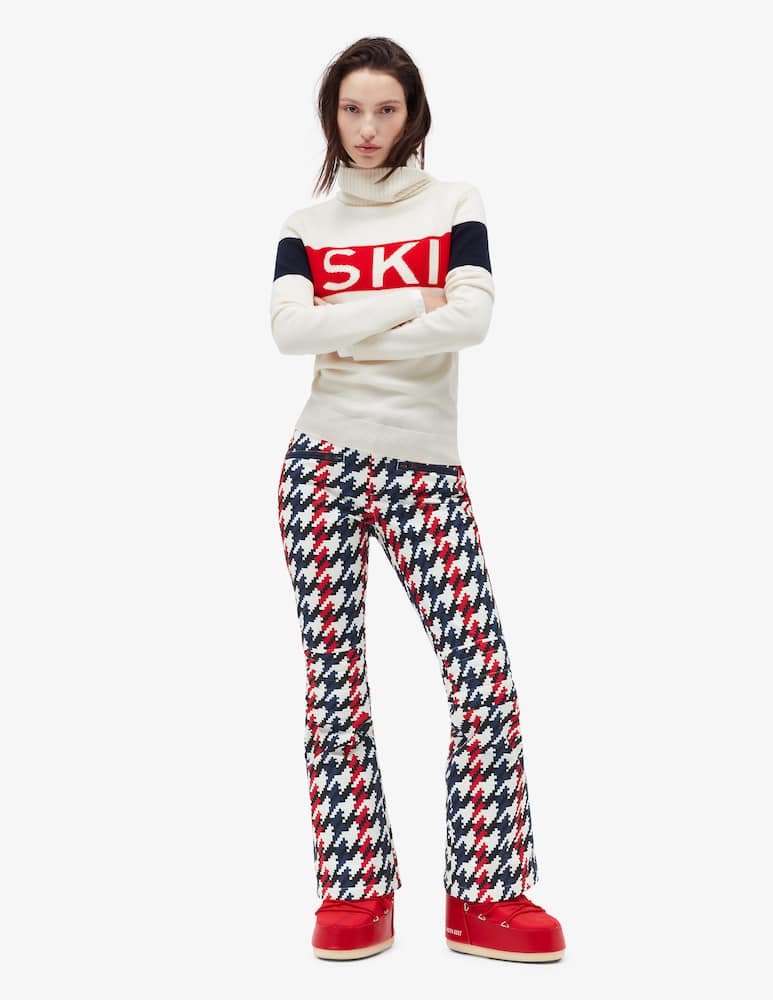 Perfect Moment Wool sports sweater - White - picture 2 Perfect Moment Wool sports sweater - White - picture 2