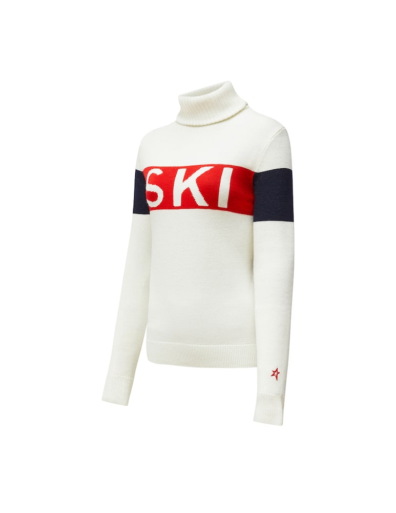 Perfect Moment Wool sports sweater - White - picture 5 Perfect Moment Wool sports sweater - White - picture 5