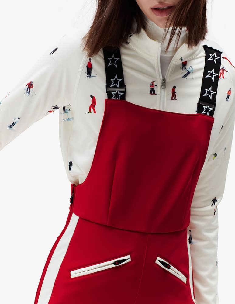 rinascente Perfect Moment Salopette da sci Thora - Rosso