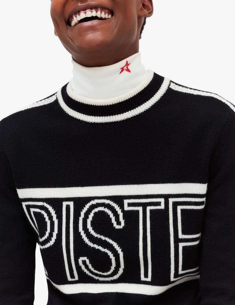 rinascente Perfect Moment Elsa wool sports sweater - Black